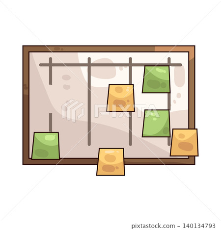 Illustration of Strategy Map Illustration of Strategy Map 140134793