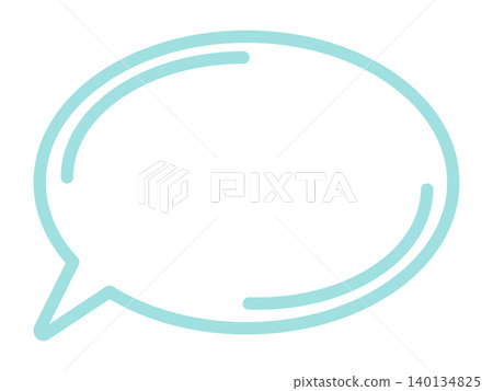 Simple Vector Speech Bubble 140134825
