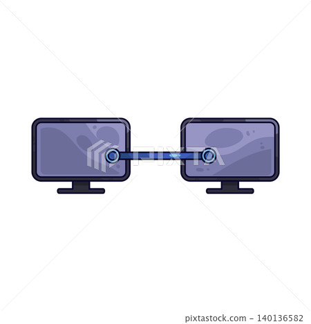 Illustration of Network Link Illustration of Network Link 140136582