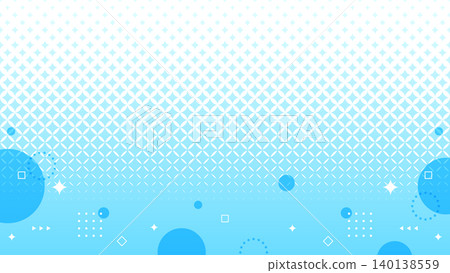 流行設計邊框,圓形物體,四星半色調,16:9 尺寸 流行設計邊框,圓形物體,四星半色調,16:9 尺寸 140138559