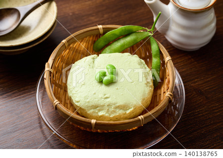 Edamame bean curd Edamame bean curd 140138765