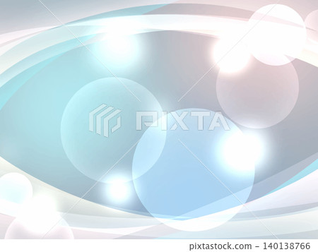 An abstract background with a light that shines like bubbles. 140138766