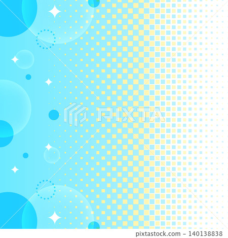 流行設計背景框,圓形物體,方形半色調,正方形尺寸 流行設計背景框,圓形物體,方形半色調,正方形尺寸 140138838