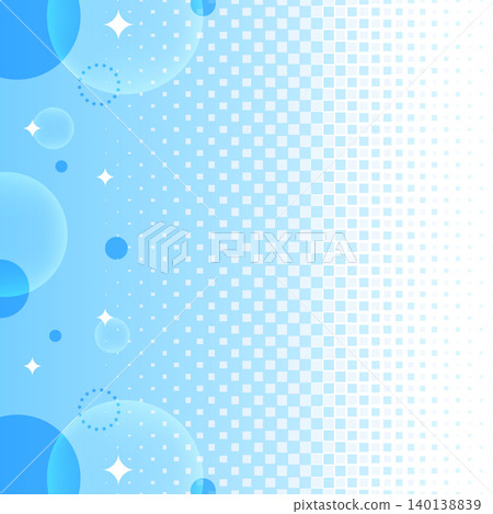 流行設計背景框,圓形物體,方形半色調,正方形尺寸 流行設計背景框,圓形物體,方形半色調,正方形尺寸 140138839