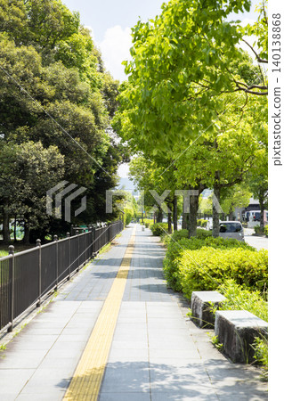 Scenery of Dazaifu Government Office Street Scenery of Dazaifu Government Office Street 140138868