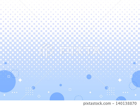 Pop design background frame, circular object, square halftone Pop design background frame, circular object, square halftone 140138870