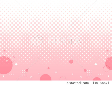 Pop design background frame, circular object, square halftone Pop design background frame, circular object, square halftone 140138871