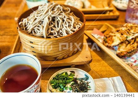 Delicious looking soba 140139441