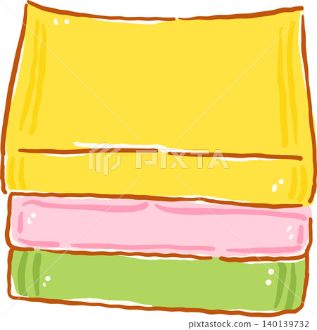Retro Bookish Book Stack Blank Cover Page Doodle Hand Drawn Retro Bookish Book Stack Blank Cover Page Doodle Hand Drawn 140139732