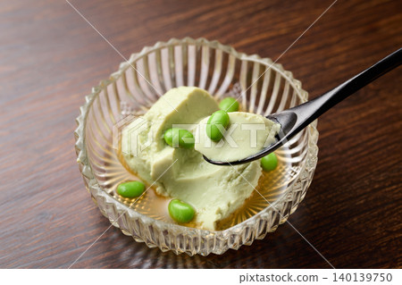 Edamame bean curd Edamame bean curd 140139750