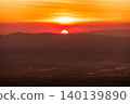 Sunrise in the morning, sunrise with clouds. 140139890