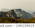 Tian-Men-Shan : Zhangjiajie China - Circa October, 2023: Landscape nature of gate of heaven orTianmen Cave in Tianmen Mountain Landmark National Park Of Zhangjiajie, Hunan , China. 140139919