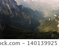 Tian-Men-Shan : Zhangjiajie China - Circa October, 2023: Landscape nature of gate of heaven orTianmen Cave in Tianmen Mountain Landmark National Park Of Zhangjiajie, Hunan , China. 140139925