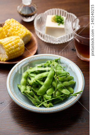 Edamame served on a plate Edamame served on a plate 140140255