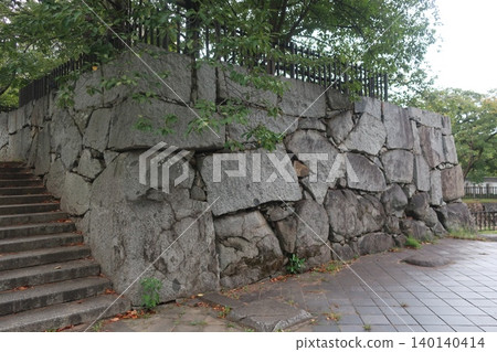 Old stone walls and stone steps Old stone walls and stone steps 140140414