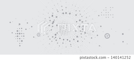 Abstract high technology and science background 140141252
