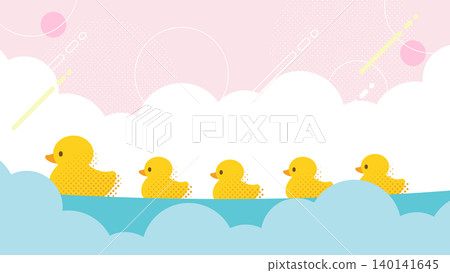 Clouds and ducks by the water Clouds and ducks by the water 140141645
