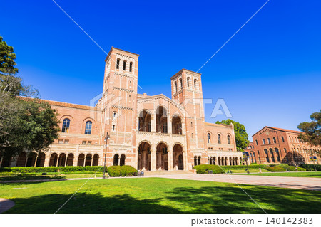 Royce Hall, the main hall of UCLA, USA 140142383