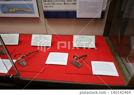 松本城展出的火繩槍點火裝置（機械裝置）[長野縣松本市] 140142464