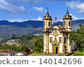 Mountains and Baroque churches 140142696