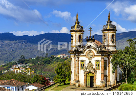 Mountains and Baroque churches Mountains and Baroque churches 140142696