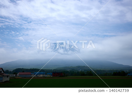 羊蹄山和鄉村 140142739