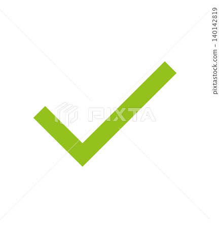 設計簡潔,帶有綠色對勾圖標,表示確認或完成。 設計簡潔,帶有綠色對勾圖標,表示確認或完成。 140142819