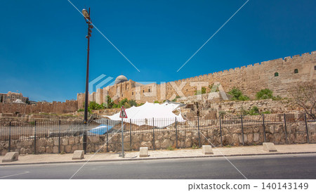 Al-Aqsa Mosque timelapse hyperlapse - third holiest place in Islam, Jerusalem, Israel Al-Aqsa Mosque timelapse hyperlapse - third holiest place in Islam, Jerusalem, Israel 140143149