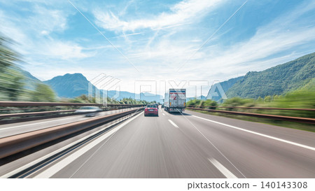 Driving on a highway through the mountains and meadows in Italy timelapse hyperlapse drivelapse Driving on a highway through the mountains and meadows in Italy timelapse hyperlapse drivelapse 140143308