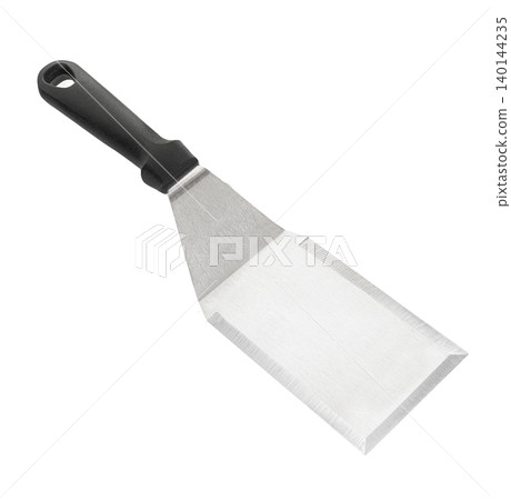 Barbecue and grill spatula bottle hook tongs tools set on White Background Barbecue and grill spatula bottle hook tongs tools set on White Background 140144235