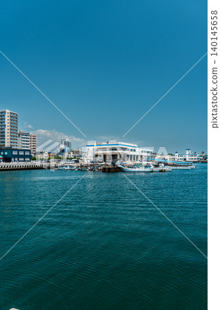 藍色的大海和天空 藍色的大海和天空 140145658