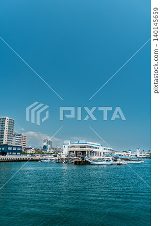 blue sea and sky blue sea and sky 140145659