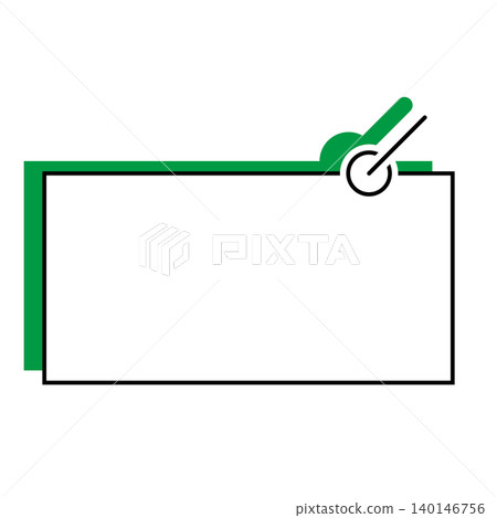 A simple, horizontally oriented rectangular speech bubble illustration. A simple, horizontally oriented rectangular speech bubble illustration. 140146756