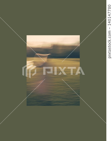 Dreamlike Woman Walking Through a Summer Meadow Dreamlike Woman Walking Through a Summer Meadow 140147780