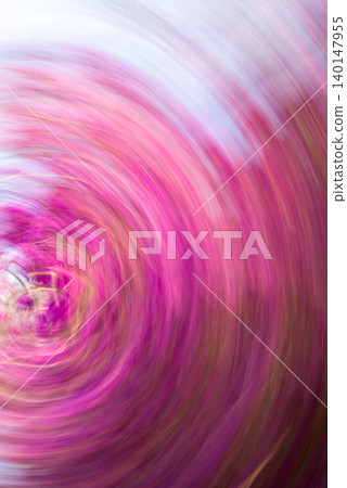 Magenta Floral Wave in Motion 140147955