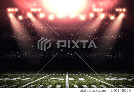 American football stadium 140148090