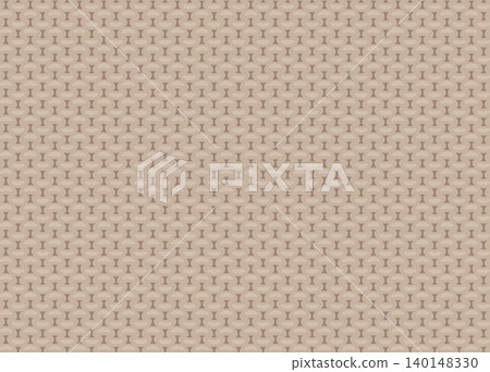 針織圖案插圖材質_無縫圖案_棕色 140148330