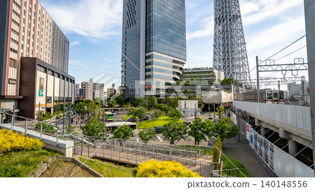 押上站的風景 押上站的風景 140148556