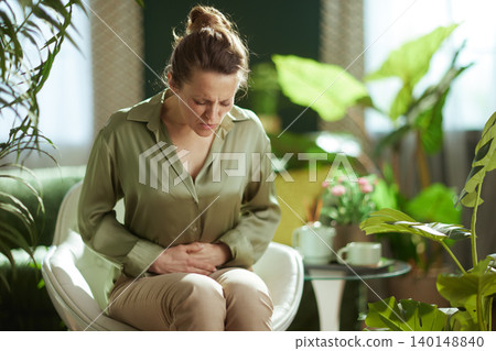 Mindful Wellness During Abdominal Tension and Stress 140148840