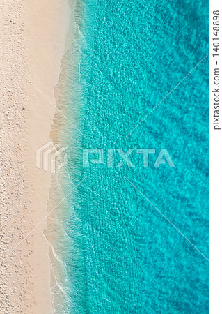 Amazing aerial beach turquoise water white sand abstract breathtaking serene idyllic tropical paradise coastal escape drone dreamy minimalist pristine pure texture pattern vibrant exotic getaway top Amazing aerial beach turquoise water white sand abstract breathtaking serene idyllic tropical paradise coastal escape drone dreamy minimalist pristine pure texture pattern vibrant exotic getaway top 140148898