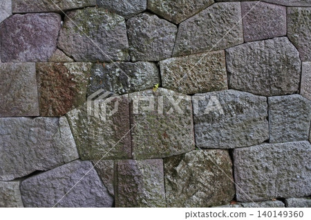 Stone walls, Kanazawa Castle, castle Stone walls, Kanazawa Castle, castle 140149360
