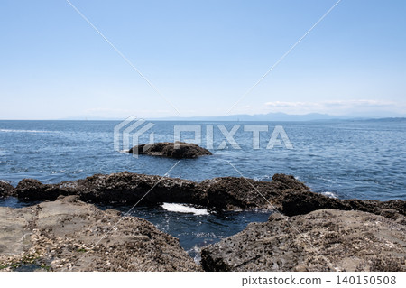 江之島誌後淵週邊的海景 江之島誌後淵週邊的海景 140150508