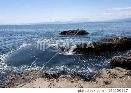 Seascape around Chigogafuchi, Enoshima 140150517