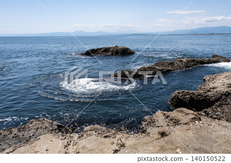 江之島誌後淵週邊的海景 江之島誌後淵週邊的海景 140150522