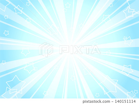 Light blue background with white radial patterns and stars Light blue background with white radial patterns and stars 140151114
