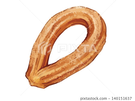 A mouthwatering illustration of churros A mouthwatering illustration of churros 140151637