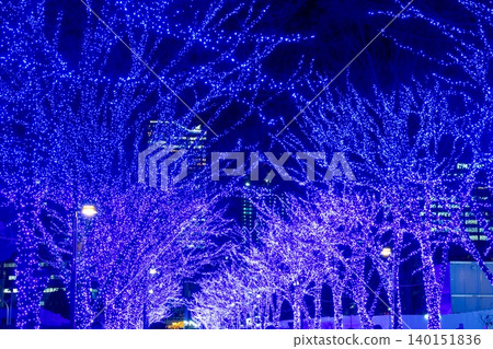 東京澀谷聖誕燈光秀：藍色洞穴 140151836