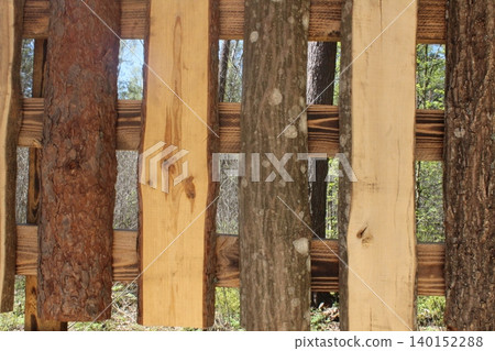 Cross-cut pine tree, poplar, ash Cross-cut pine tree, poplar, ash 140152288