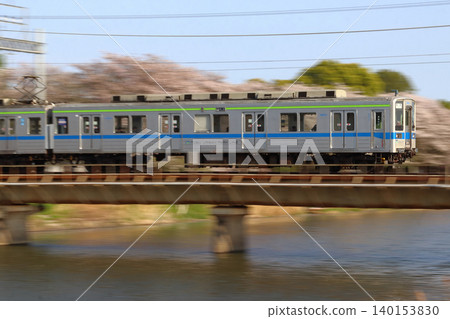 [TD] Tobu Noda Line 10050 series train in spring 140153830