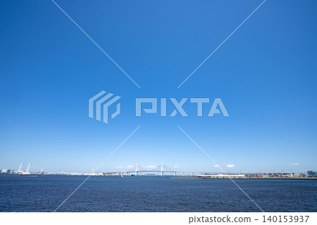 橫濱灣大橋景色 橫濱灣大橋景色 140153937